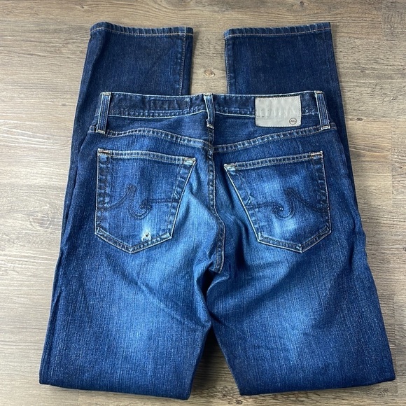 AG Adriano Goldschmied Mens Everett Slim Straight Blue Jeans, size 30 - Picture 13 of 16